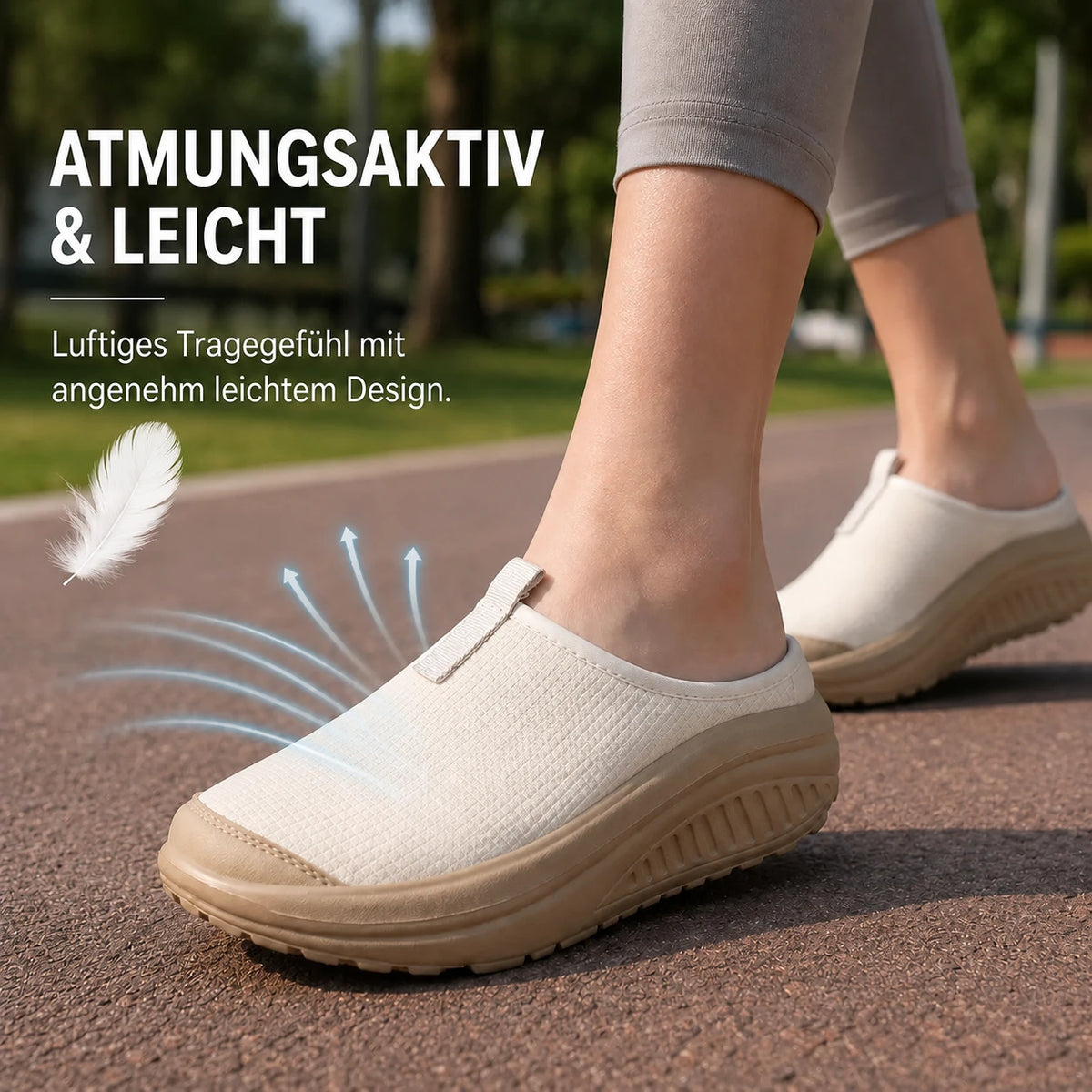 Atmungsaktiv und leicht