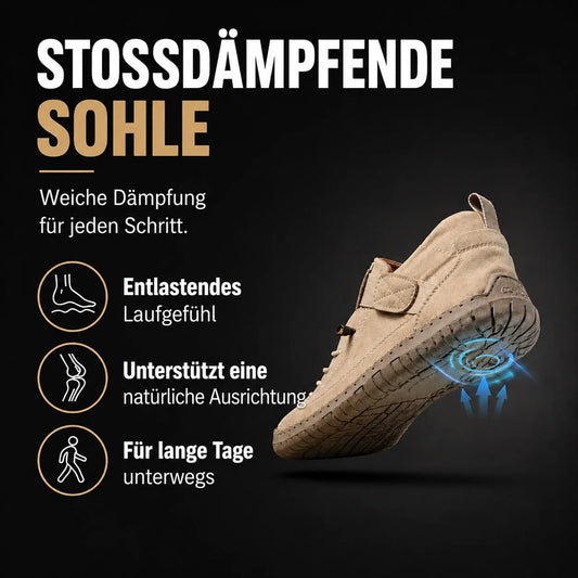 Stoßdämpfende Sohle