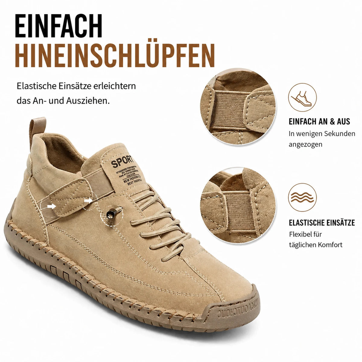 Einfach hineinschlüpfen