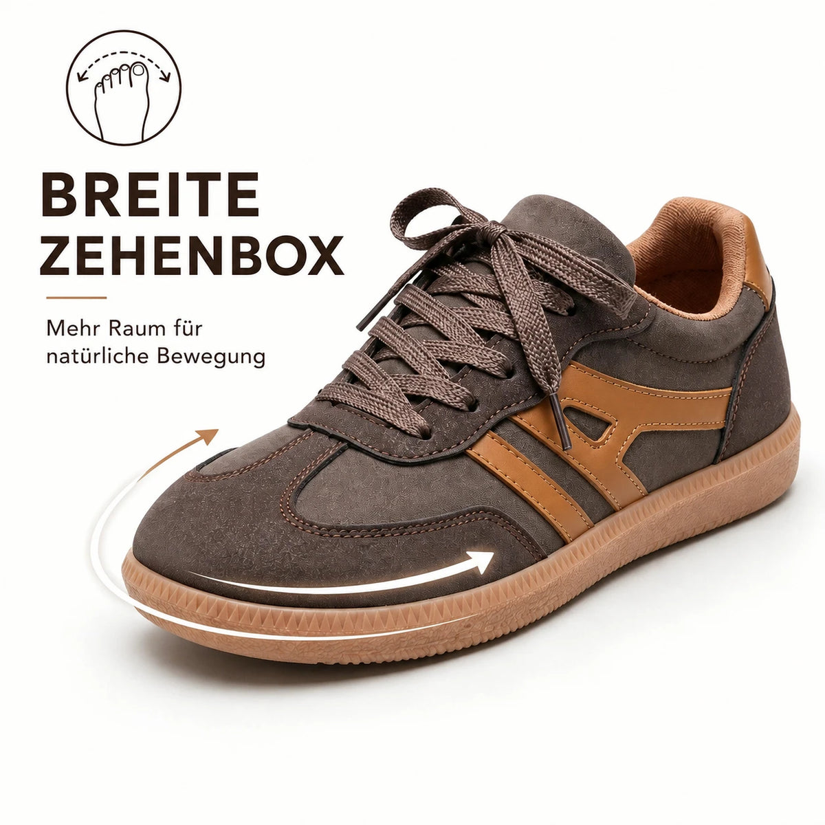 Breite Zehenbox