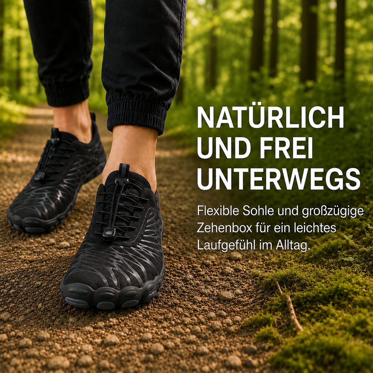 Natürlich und frei unterwegs