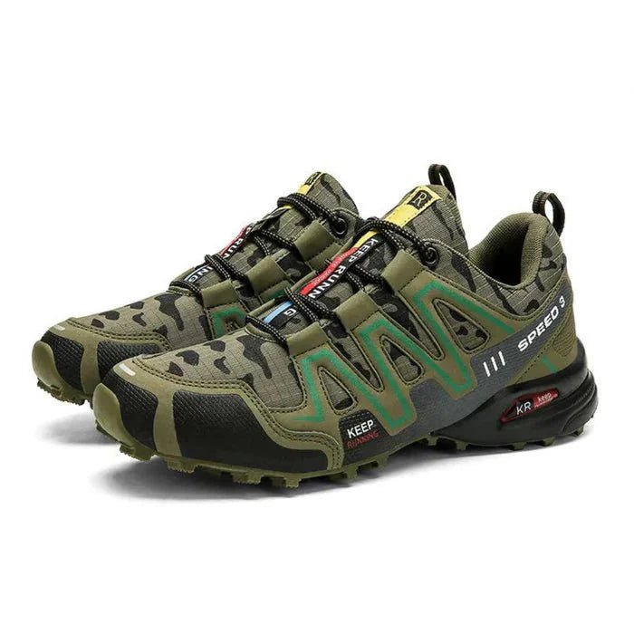 Herren-Sneaker mit Tarnmuster und gepolsterter Sohle