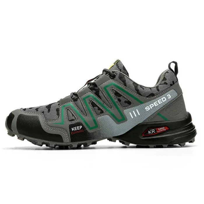 Herren-Sneaker mit Tarnmuster und gepolsterter Sohle