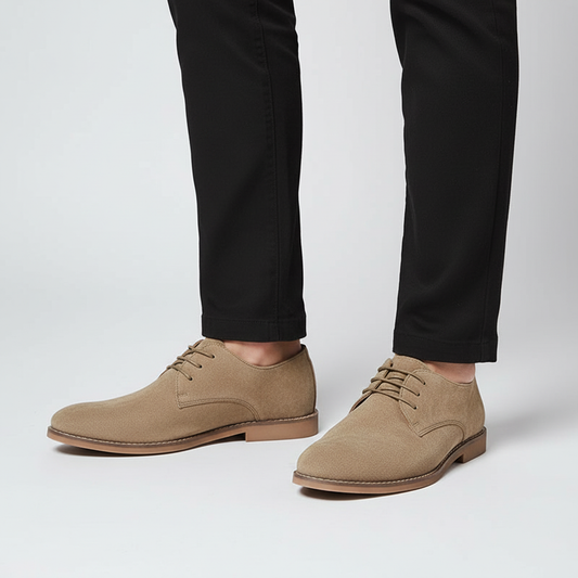 Herren-Oxford-Schuhe mit Schnürung