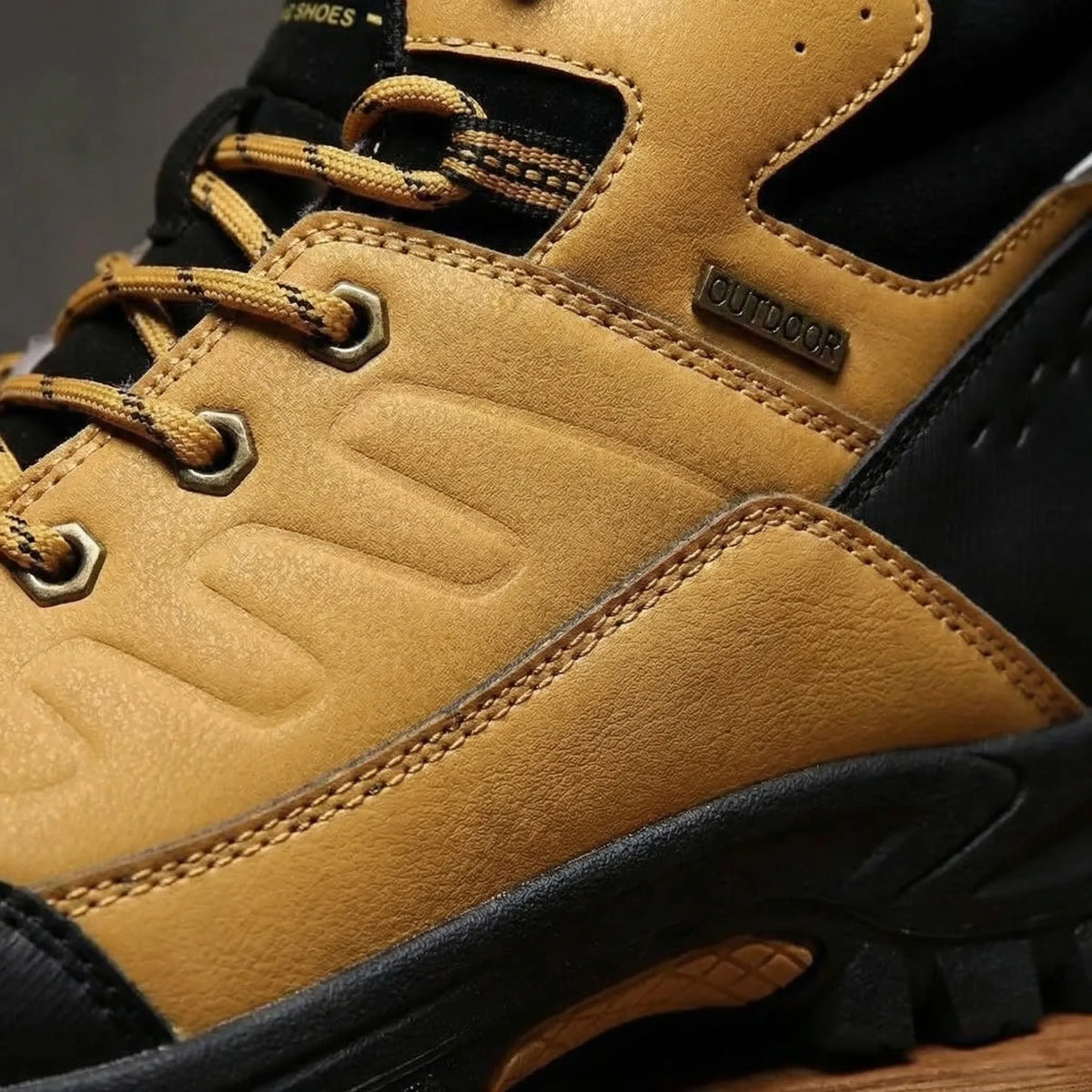 Herren-High-Top-Wanderstiefel mit Schnürung