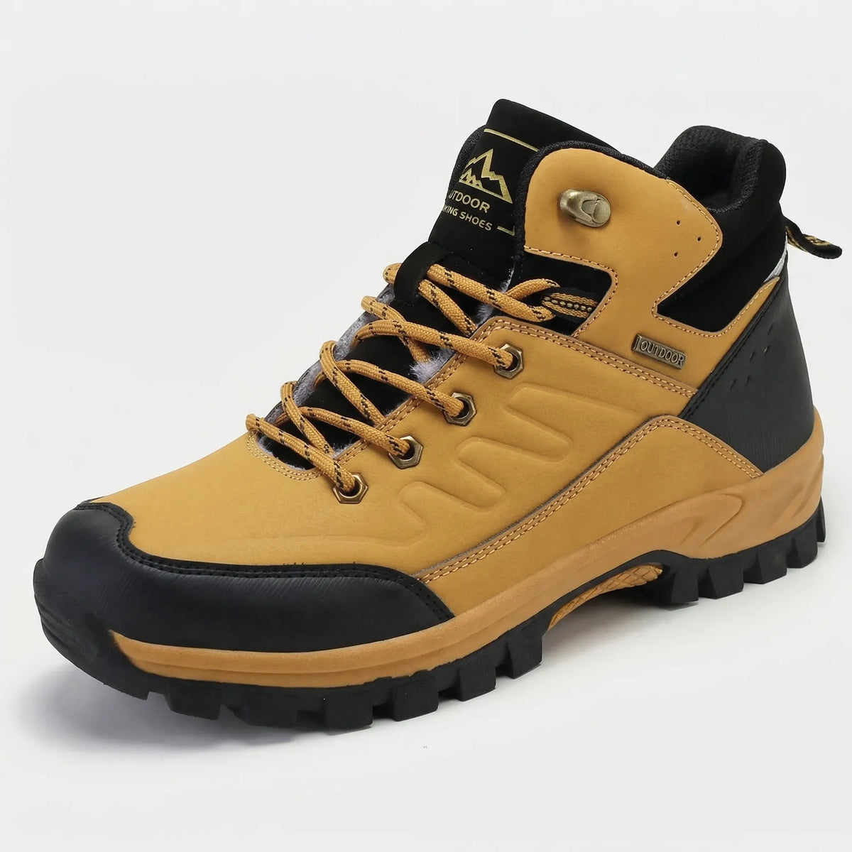 Herren-High-Top-Wanderstiefel mit Schnürung