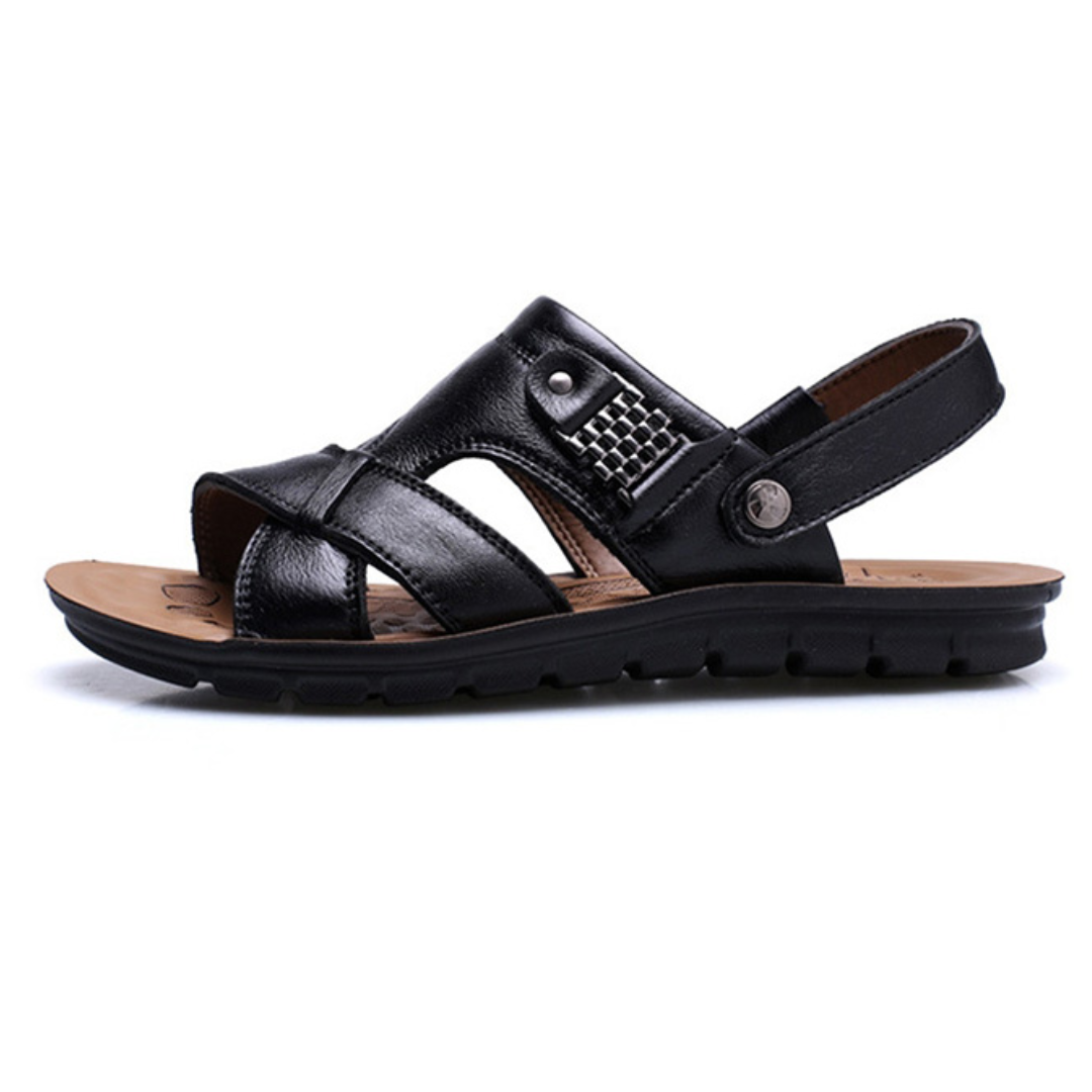 Herren-Sandalen mit Fußgewölbestütze