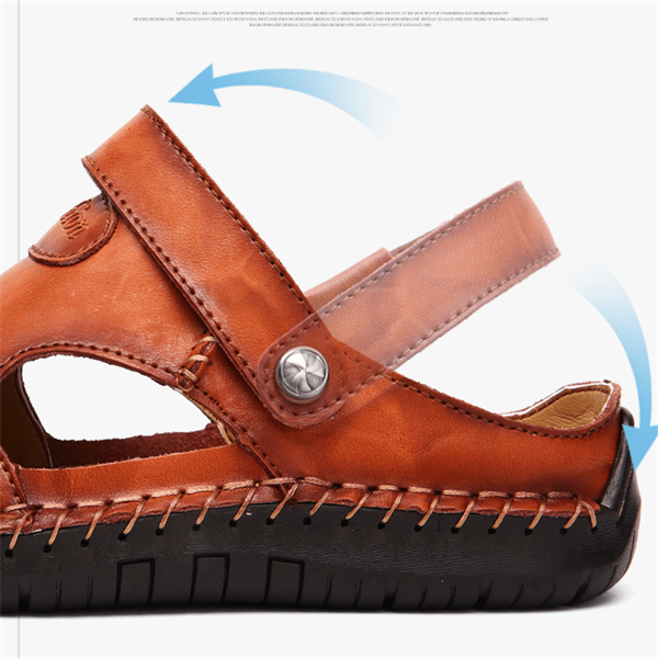 Herren-Sandalen mit stützender Gestaltung