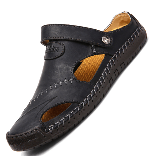 Herren-Sandalen mit stützender Gestaltung