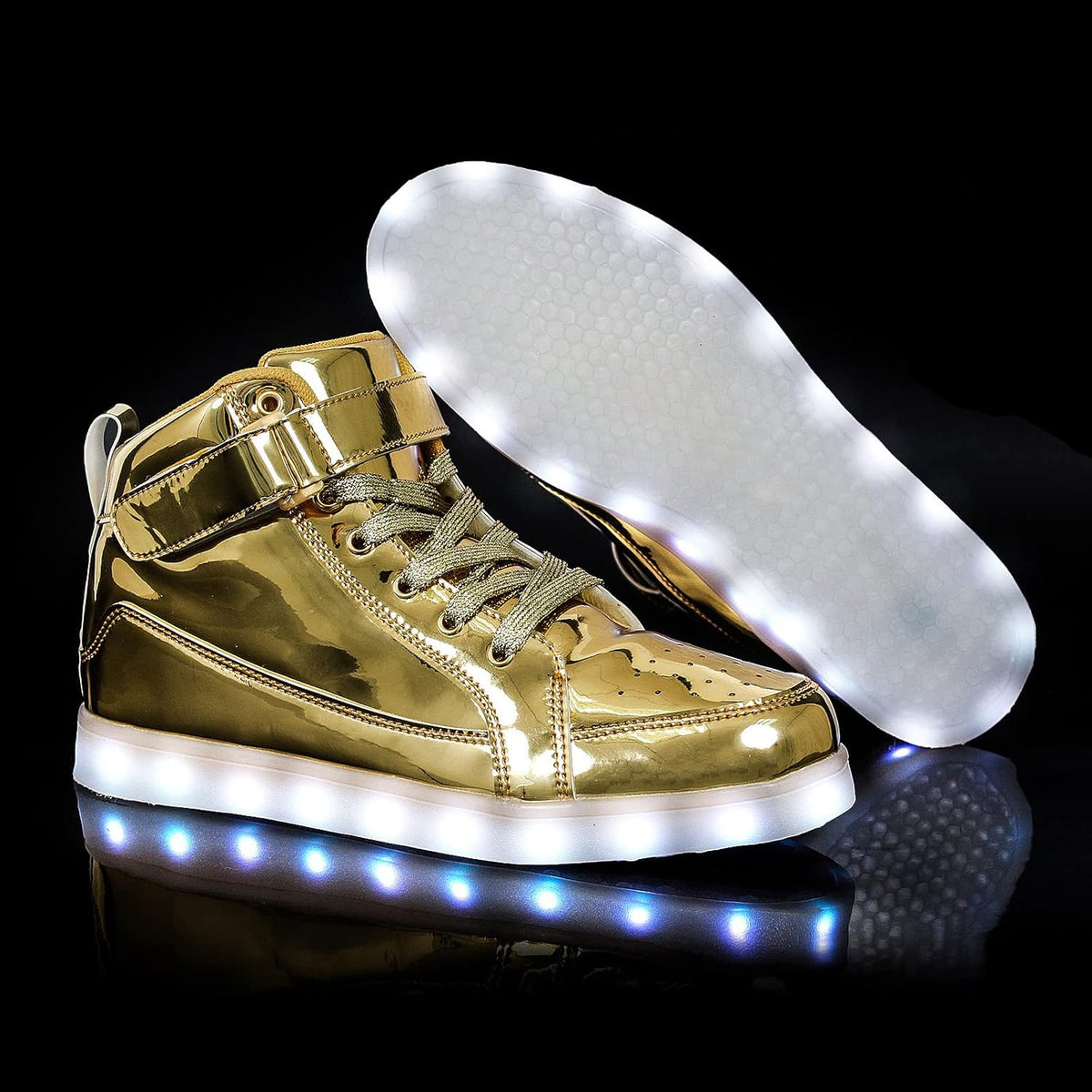 Herren-LED-Sneaker mit USB-Ladefunktion