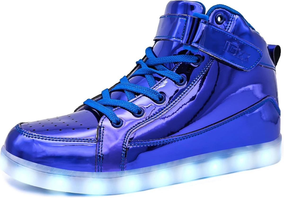 Herren-LED-Sneaker mit USB-Ladefunktion