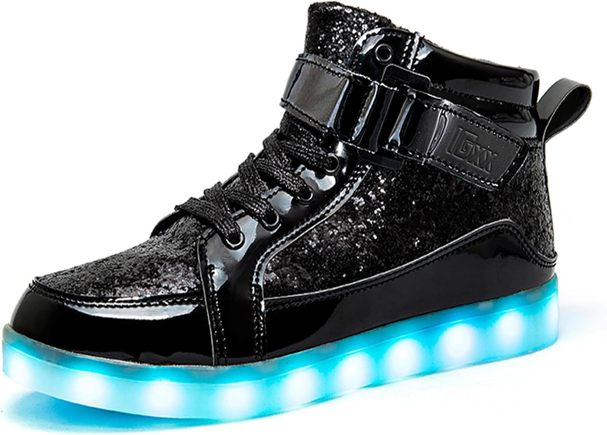 Herren-LED-Sneaker mit USB-Ladefunktion