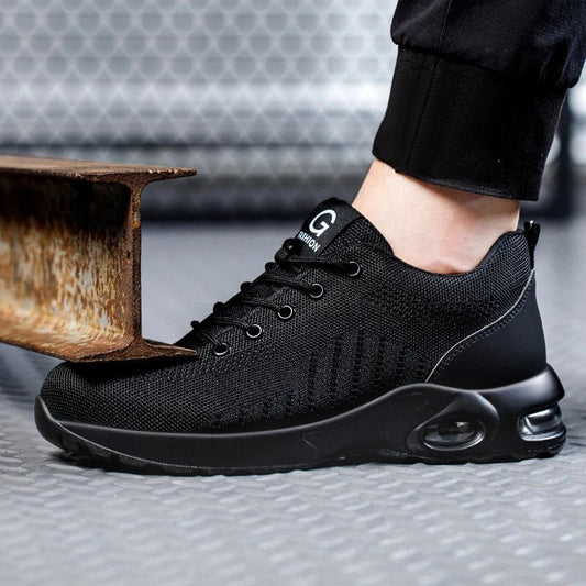 Herren-Arbeitsstiefel mit Stahlkappe