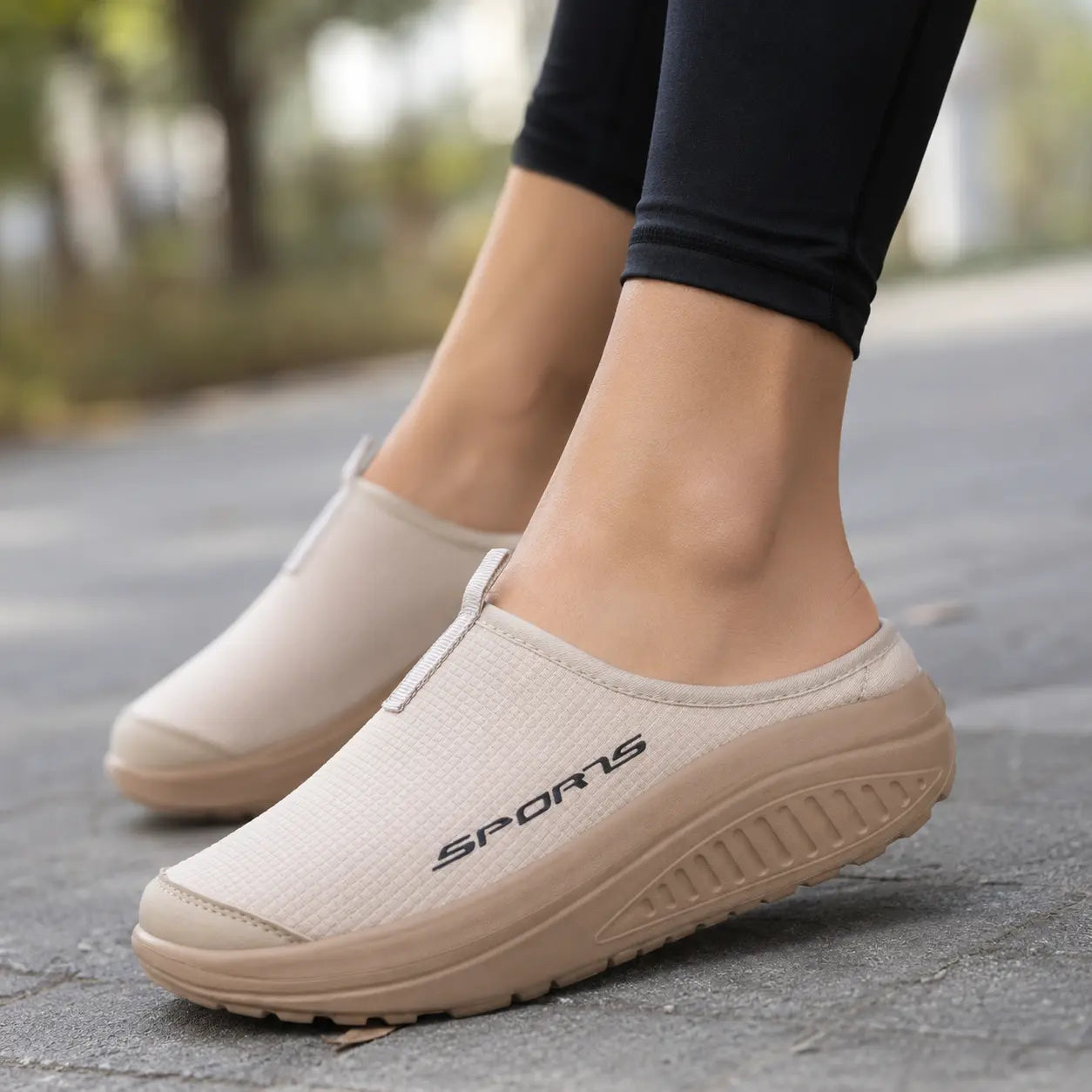 Damen Orthopädische Slip-On Hausschuhe geschlossen