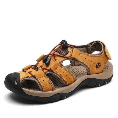Herren Wandersandalen Orthopädische Komfortsandalen mit verstellbaren Riemen