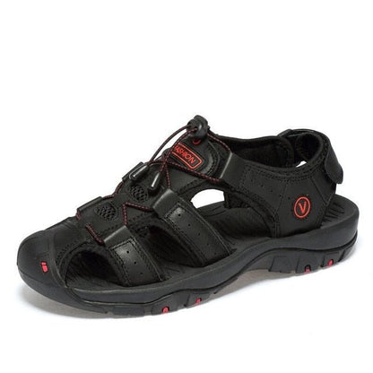 Herren Wandersandalen Orthopädische Komfortsandalen mit verstellbaren Riemen