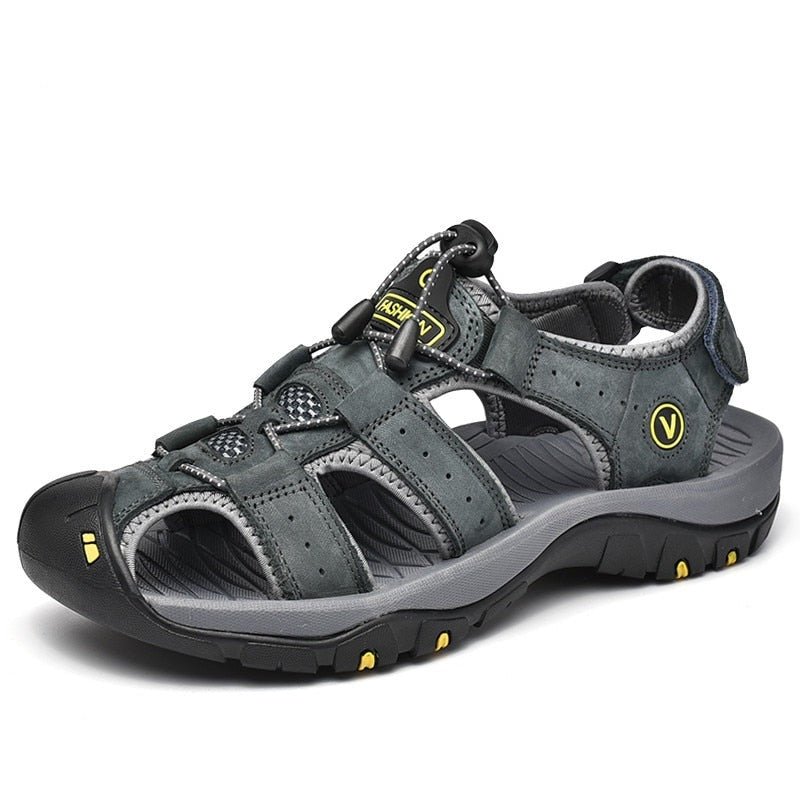 Herren Wandersandalen Orthopädische Komfortsandalen mit verstellbaren Riemen