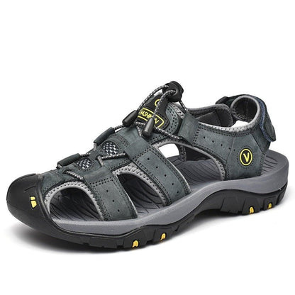 Herren Wandersandalen Orthopädische Komfortsandalen mit verstellbaren Riemen