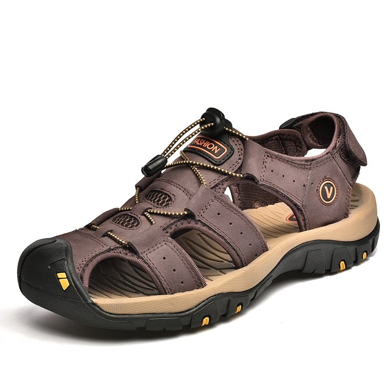 Herren Wandersandalen Orthopädische Komfortsandalen mit verstellbaren Riemen