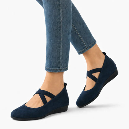 Damen Orthopädische Fußgewölbe-Flats – Leichte Komfortschuhe
