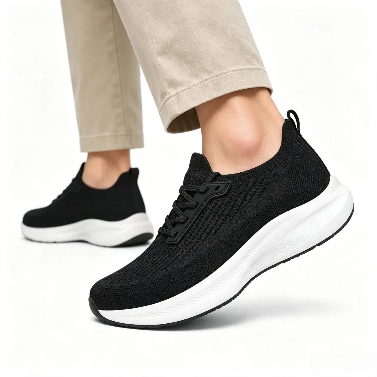 Orthopädische Komfort-Gehschuhe mit breiter Zehenbox – Unisex