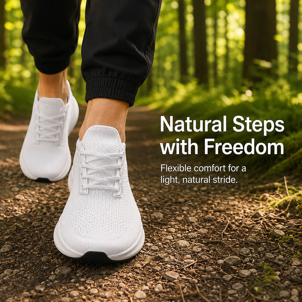 Orthopädische Komfort-Gehschuhe mit breiter Zehenbox – Unisex