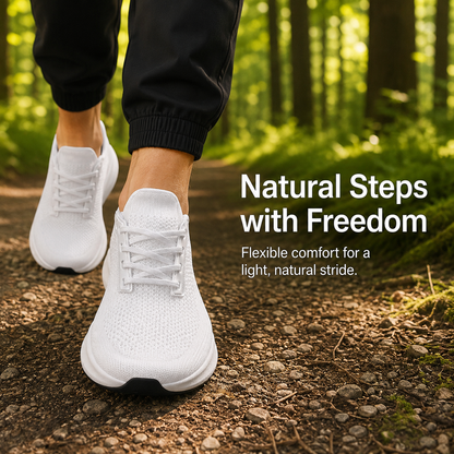 Orthopädische Komfort-Gehschuhe mit breiter Zehenbox – Unisex