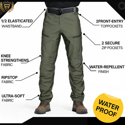 Herren Outdoor Wasserdichte Tactical Arbeitshose