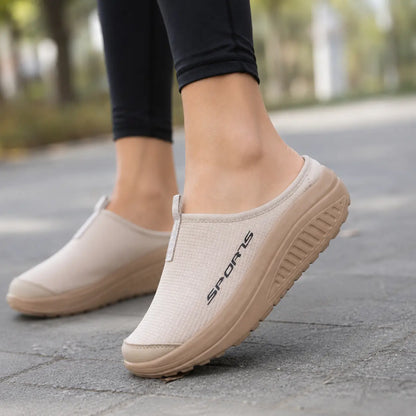 Damen Orthopädische Slip-On Hausschuhe geschlossen