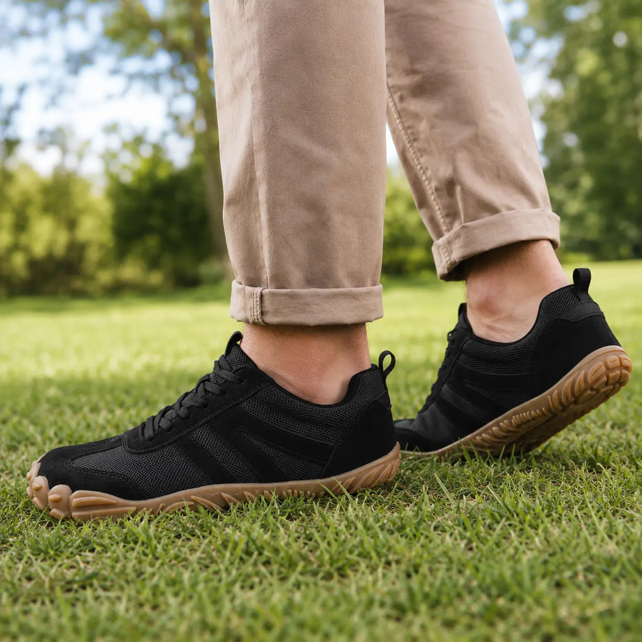 Leichte Weite Barfuß-Wanderschuhe Orthopädisch – Unisex