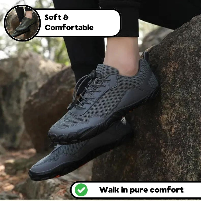 Orthopädische Barfuß-Wanderschuhe mit breiter Zehenbox – Unisex