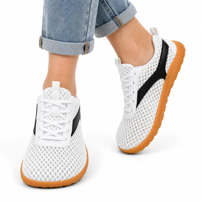 Breite Zehenbox Barfuß-Wandertrainer – Unisex Rutschfeste Komfortschuhe