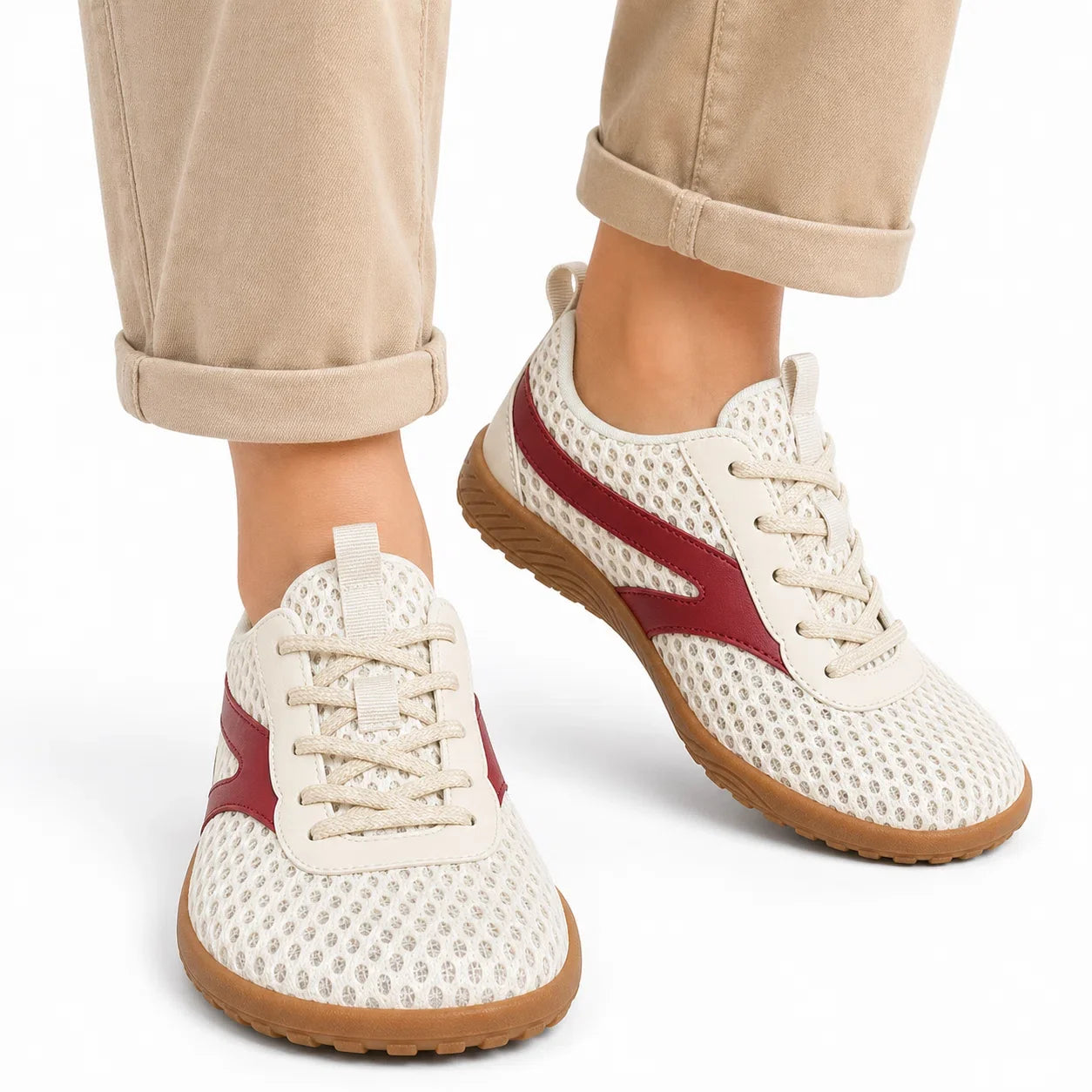 Breite Zehenbox Barfuß-Wandertrainer – Unisex Rutschfeste Komfortschuhe