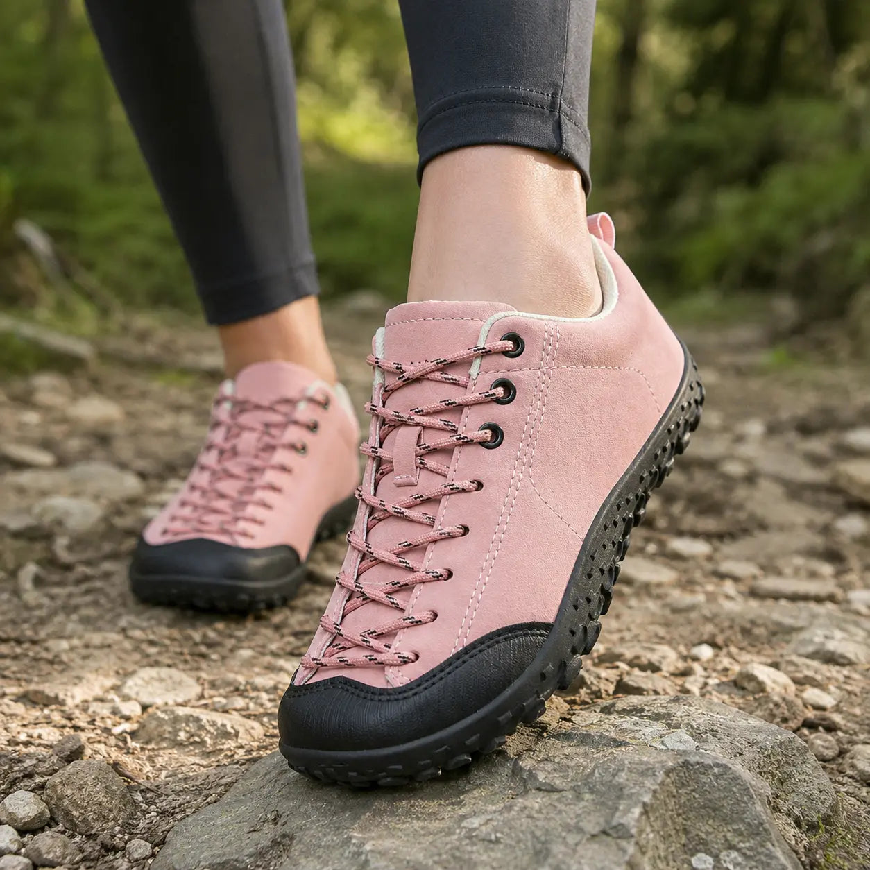 Barfuß-Wanderschuhe mit breiter Zehenbox – Orthopädische Gehschuhe Unisex