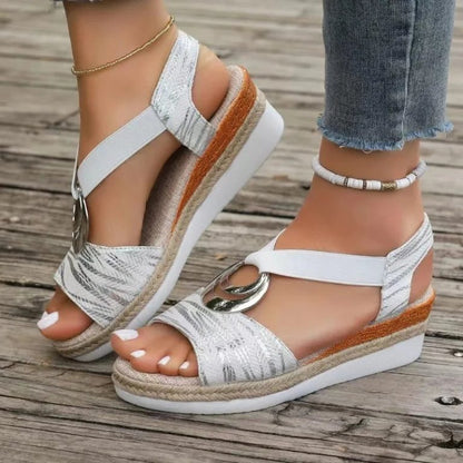 Orthopädische Sandalen mit Fußgewölbe-Unterstützung für Damen
