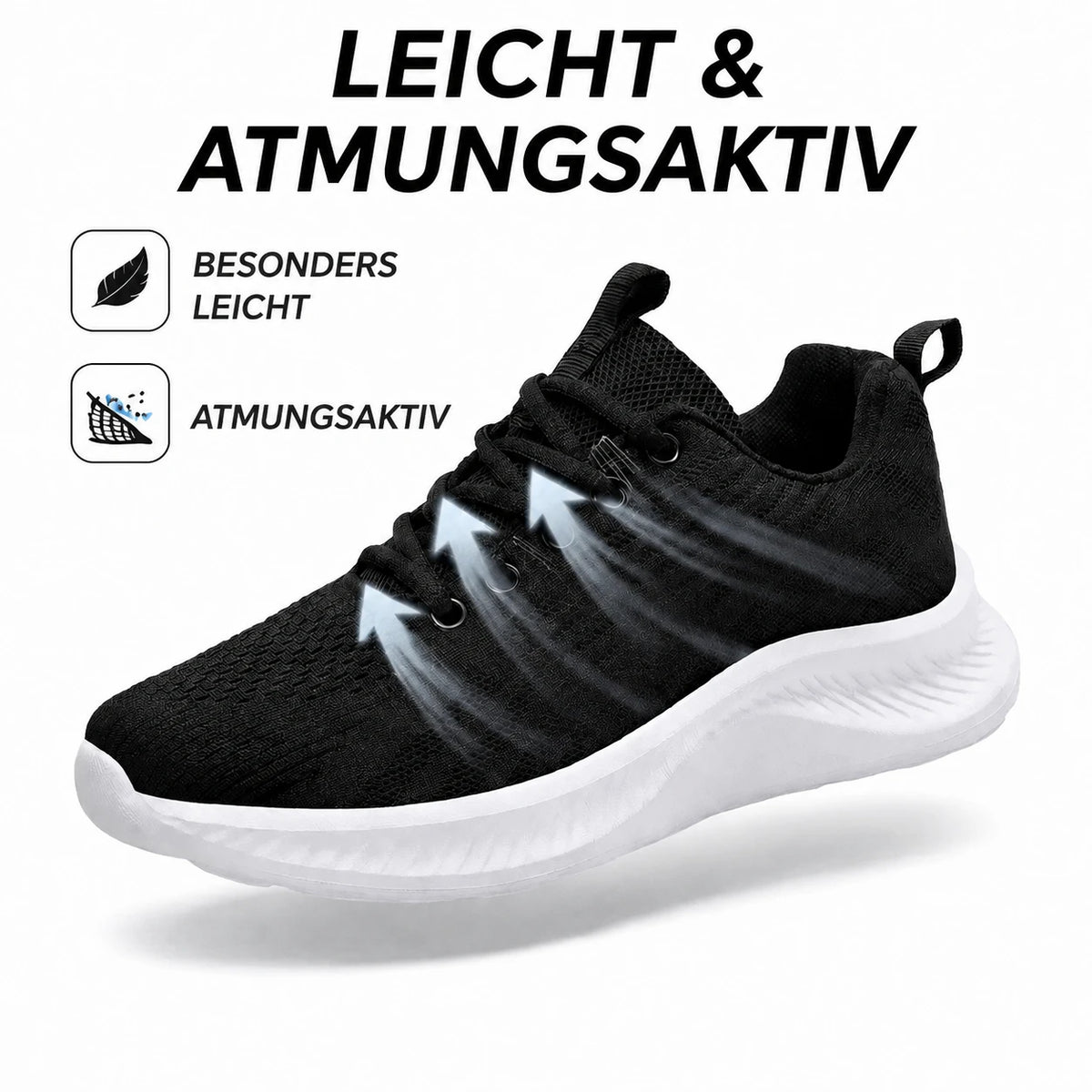 Leicht und atmungsaktiv