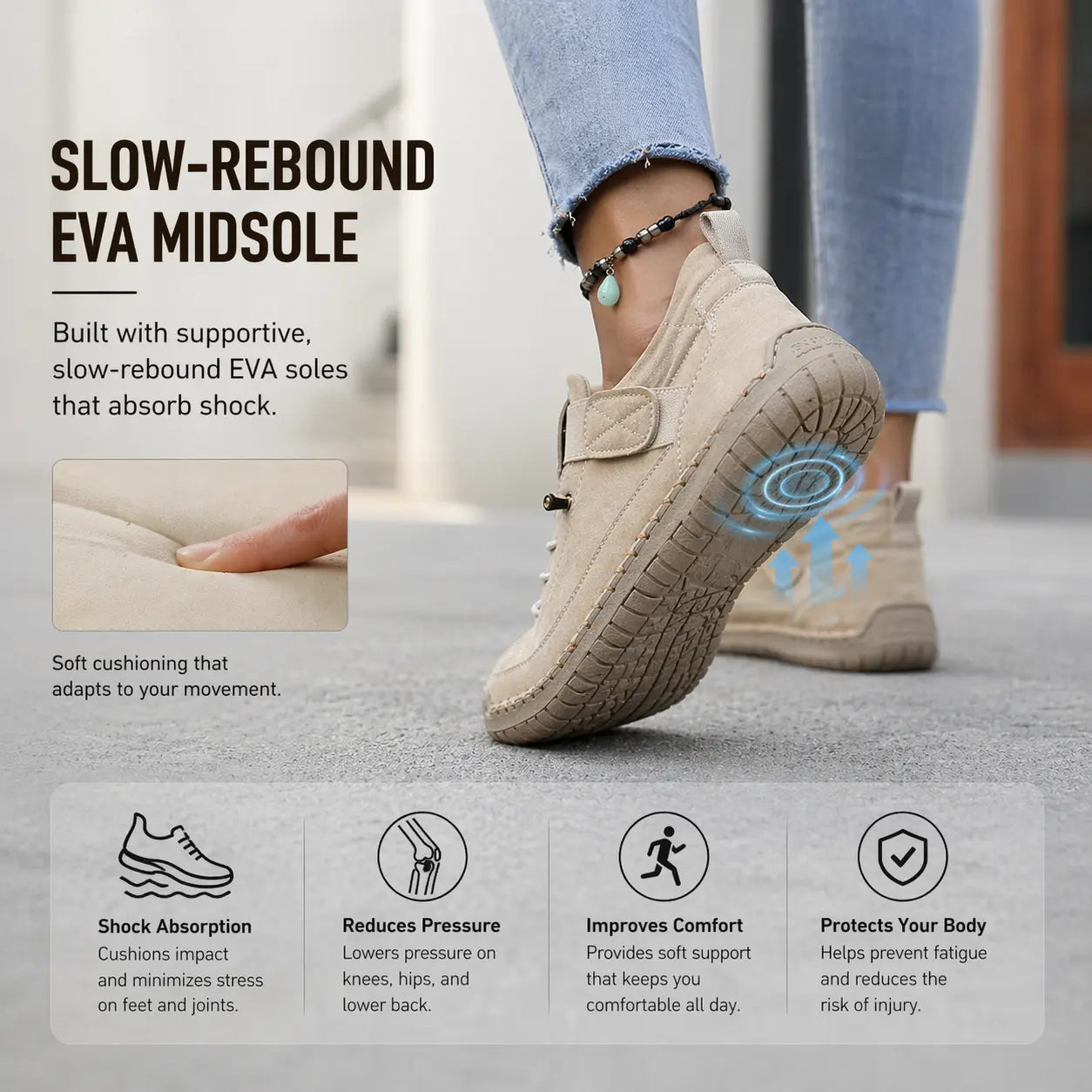 Taylor | Damen Orthopädische Komfort-Sneaker