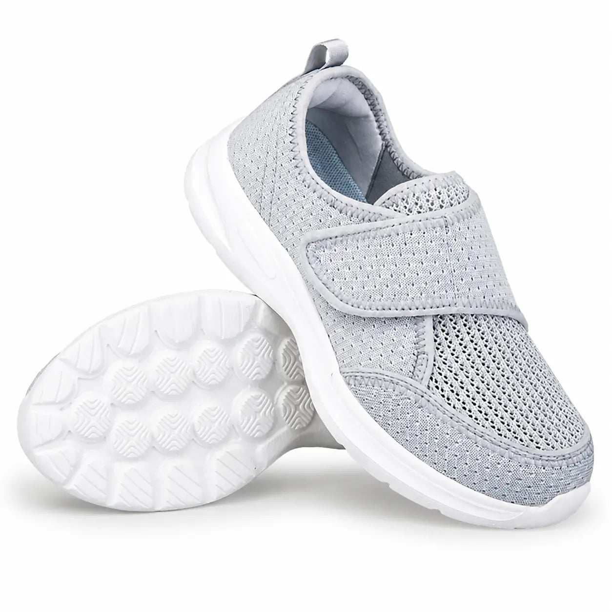 Weite Orthopädische Gehschuhe für geschwollene Füße mit verstellbarem Riemen