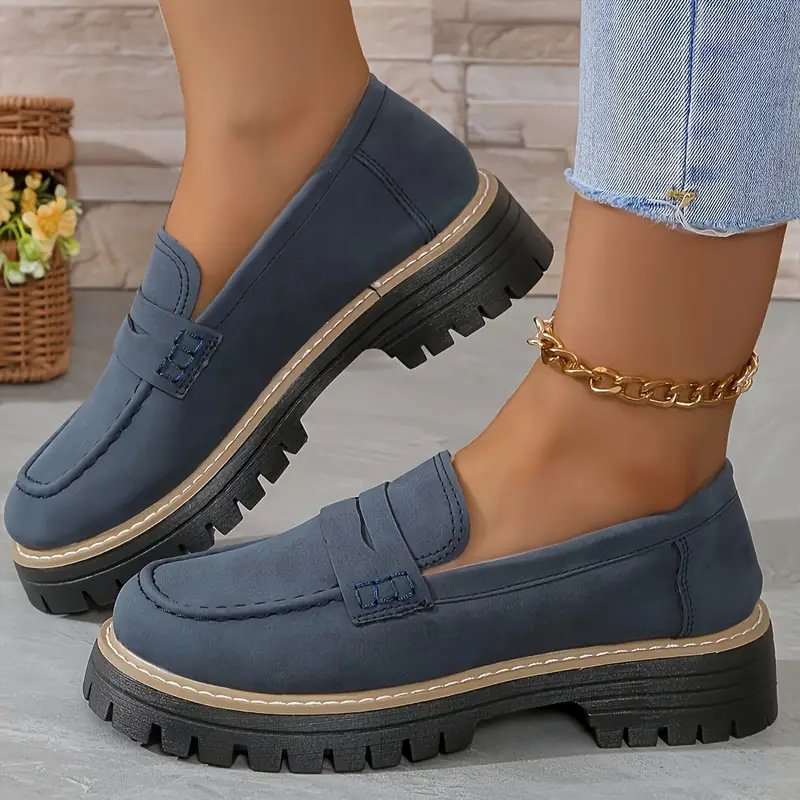 Damen Orthopädische Komfortschuhe mit breiter Zehenbox