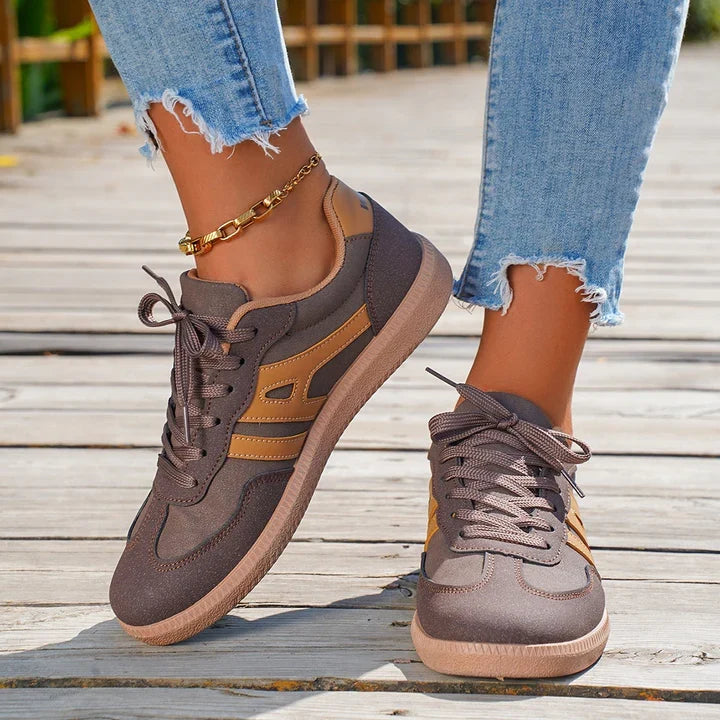 Damen Orthopädische Wildleder-Sneaker | Rutschfeste Komfort-Gehschuhe