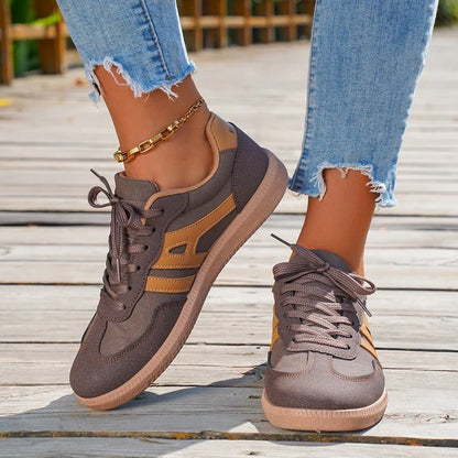 Damen Orthopädische Wildleder-Sneaker | Rutschfeste Komfort-Gehschuhe