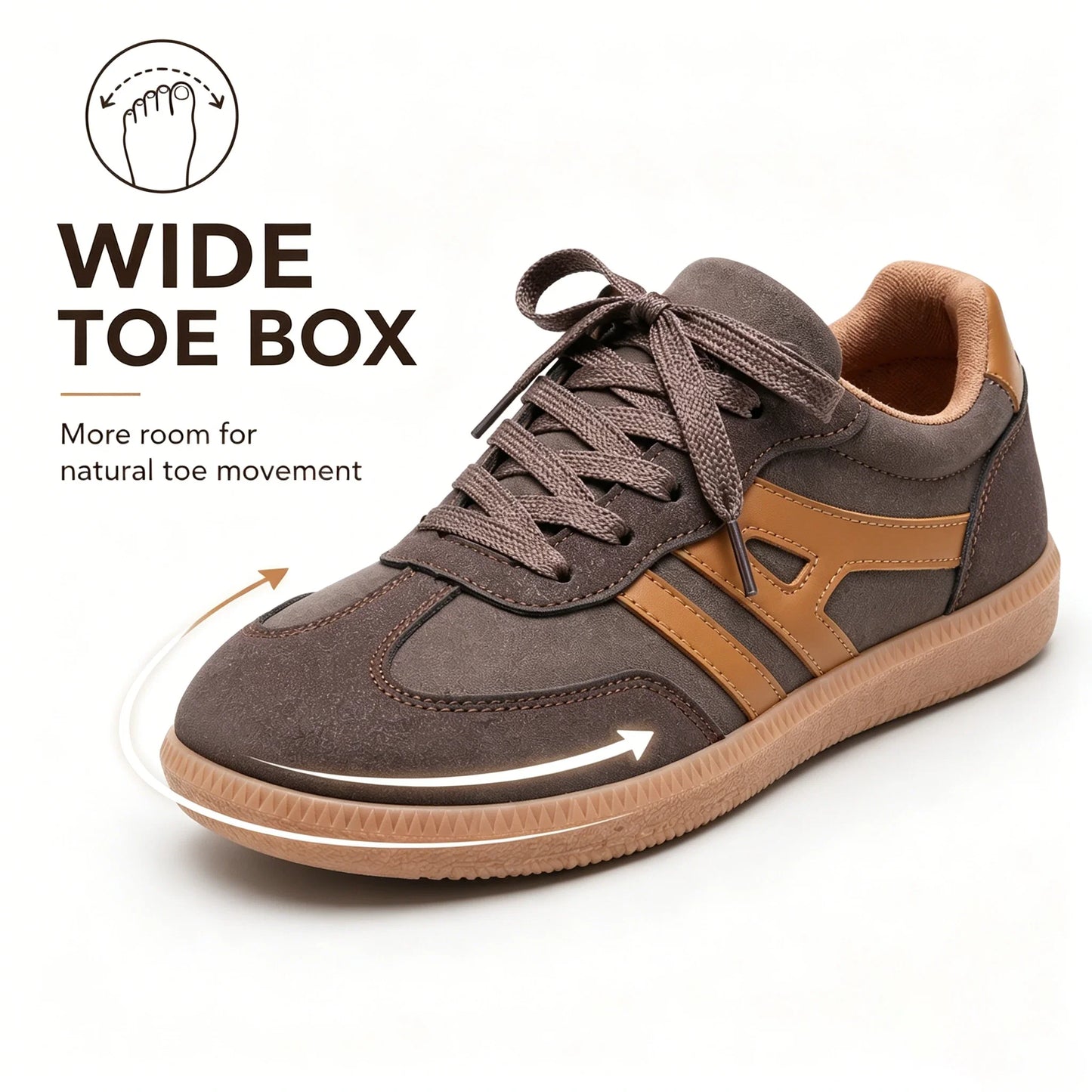 Damen Orthopädische Wildleder-Sneaker | Rutschfeste Komfort-Gehschuhe