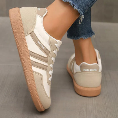 Damen Orthopädische Wildleder-Sneaker | Weites Komfort-Schuhwerk
