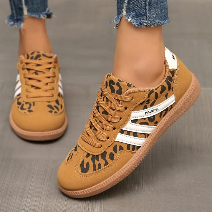 Damen Orthopädische Wildleder-Sneaker | Weites Komfort-Schuhwerk
