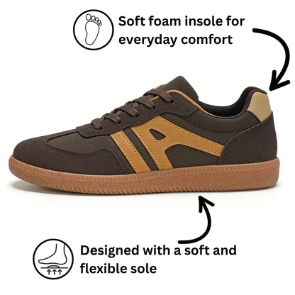 Damen Orthopädische Wildleder-Sneaker | Weites Komfort-Schuhwerk