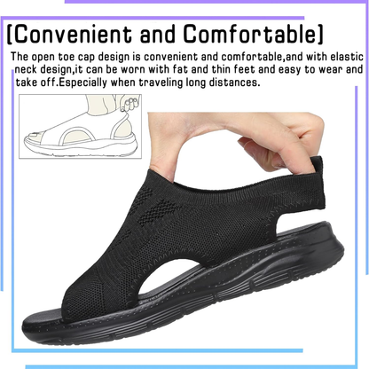 Damen Orthopädische Gehsandalen | Fußgewölbe-Unterstützung & Dämpfung