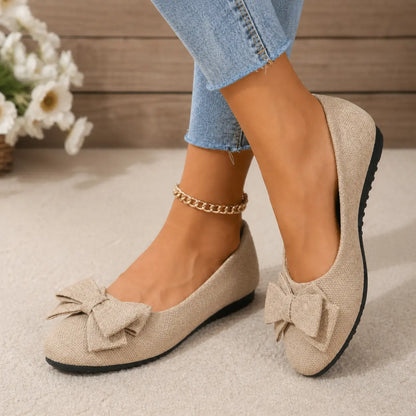 Damen Orthopädische Weite Komfort-Ballerinas