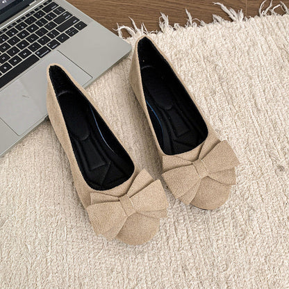 Damen Orthopädische Weite Komfort-Ballerinas