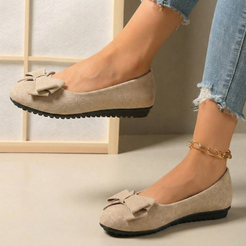Damen Orthopädische Weite Komfort-Ballerinas