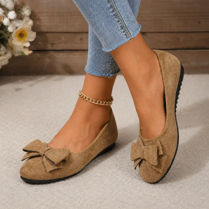 Damen Orthopädische Weite Komfort-Ballerinas